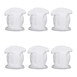 6 Pieces Replacement Filter Dirt Filter Compatible For Vorwerk Kobold VC100 Washable Cordless Hand Vacuum Cleaner