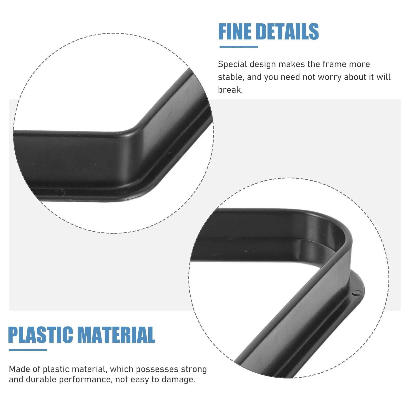 2 قطعة كرة بلياردو الإطار البلاستيك ترايبود رف لطاولة بلياردو 9-كرة لعبة غرامة التفاصيل الحرفية مثالية للهواة و #1