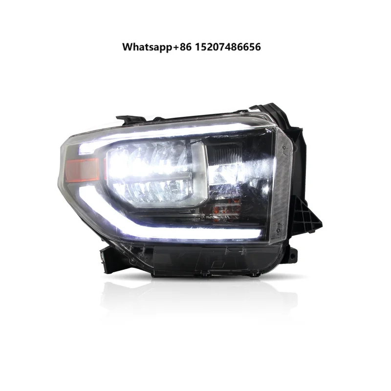 Full LED Headlights Car Head Light Assembly 2014 Sequential Turn Signal Front Lamp