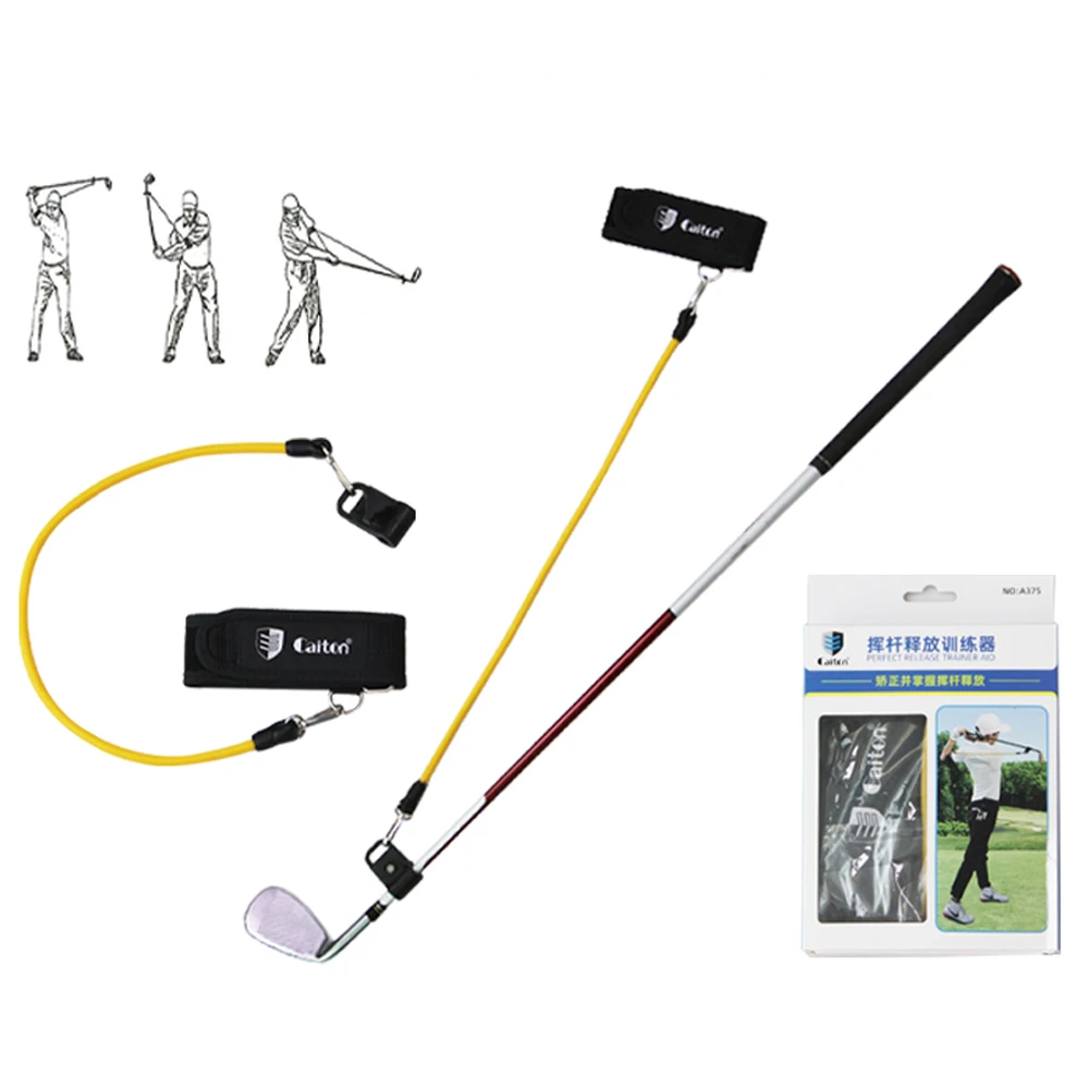 Golf Swing Training Aid Golf supplies Correction Belt Trainer Correction-Golf Swing Elastic Resistance Rope,Golf Club Accessory