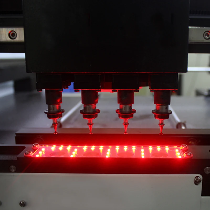 Stock in Russia High Accurate Manufacturing Machine SMT460S Automatic Chip Mounting 64 Feeders SMT/SMD Pick and Place Equipment