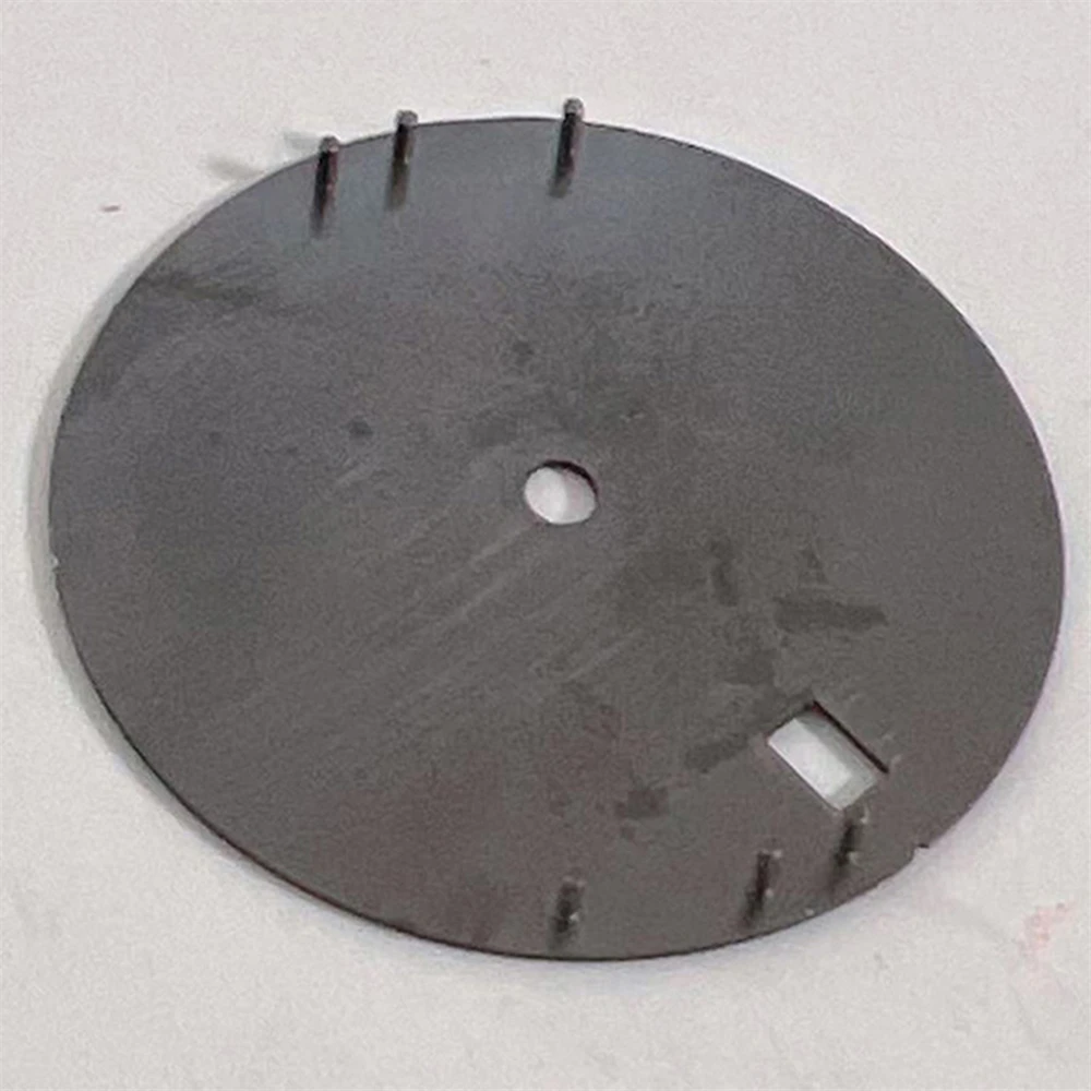 28.5mm Single Calendar Green Luminous Dial Replacement 6-Pin Feet Position Dial for NH35/NH36 Movement Accessories