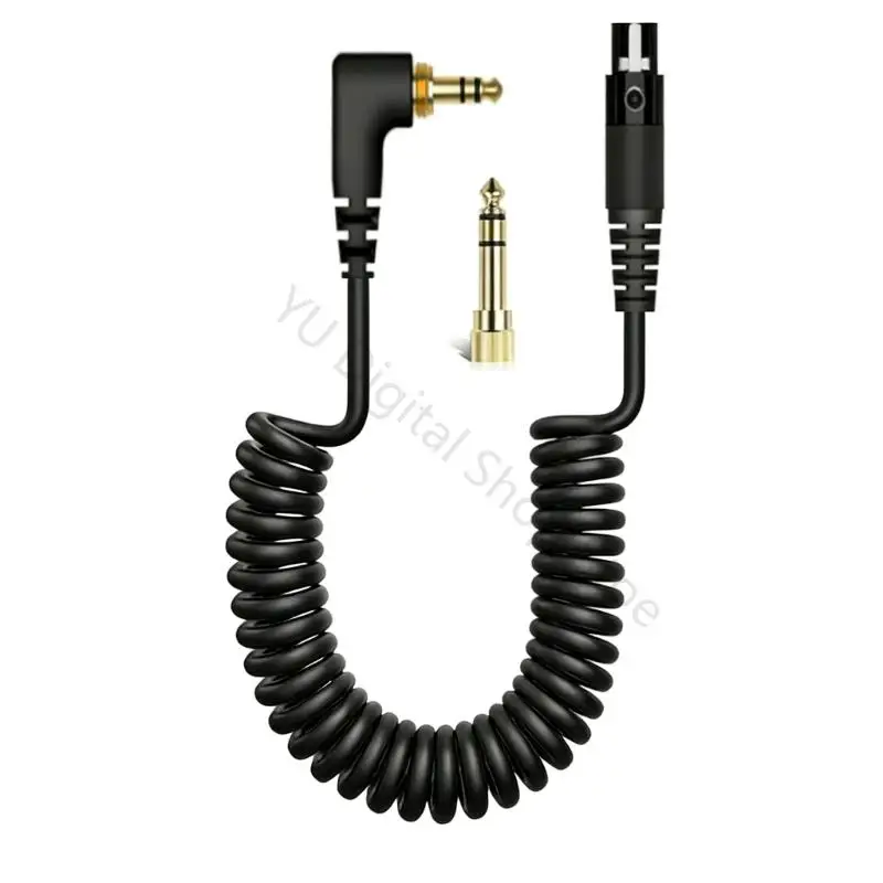96BA Flexibles Anti-Tangle-Spiralkabel für professionelles HDJX10-Kopfhörerkabel – Detail 7
