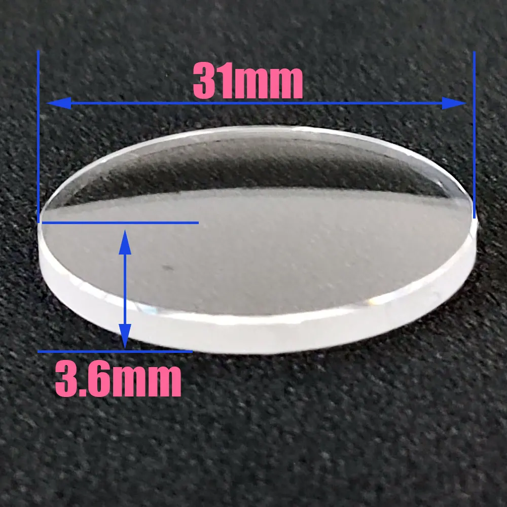 Sapphire Crystal Watch Glass31*3.6 For SBDC001 SBDC007 Orient Mako Ray 2 FAA02001 FAA02004B9 FAA02005D Atlas Land Shark Mod Part