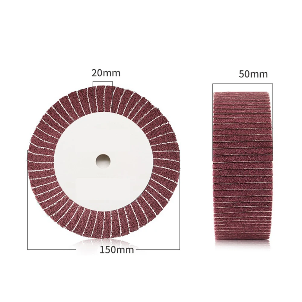 Abrasive Disc Non-woven Flap Scouring Pad Anti Deformation Anti Discoloration Anti Scratching Cleaning Deburring