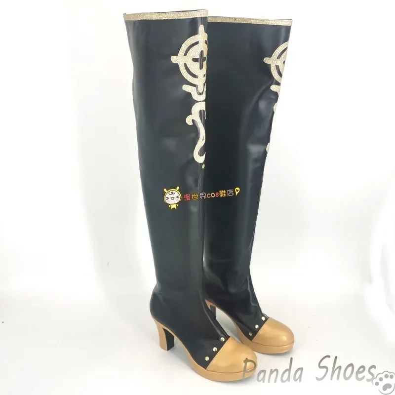 Lovelive Zhong Lanzhu Scarpe Cosplay Anime Cos Stivali Lunghi Comic Sho Ranju Costume Cosplay Prop Scarpe per Con Festa di Halloween
