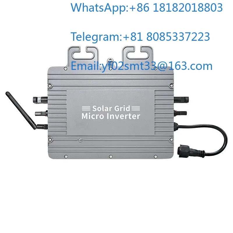 800W DC To AC Solar Micro Inverter VDE Certified High Efficiency PV Grid Tie Converter