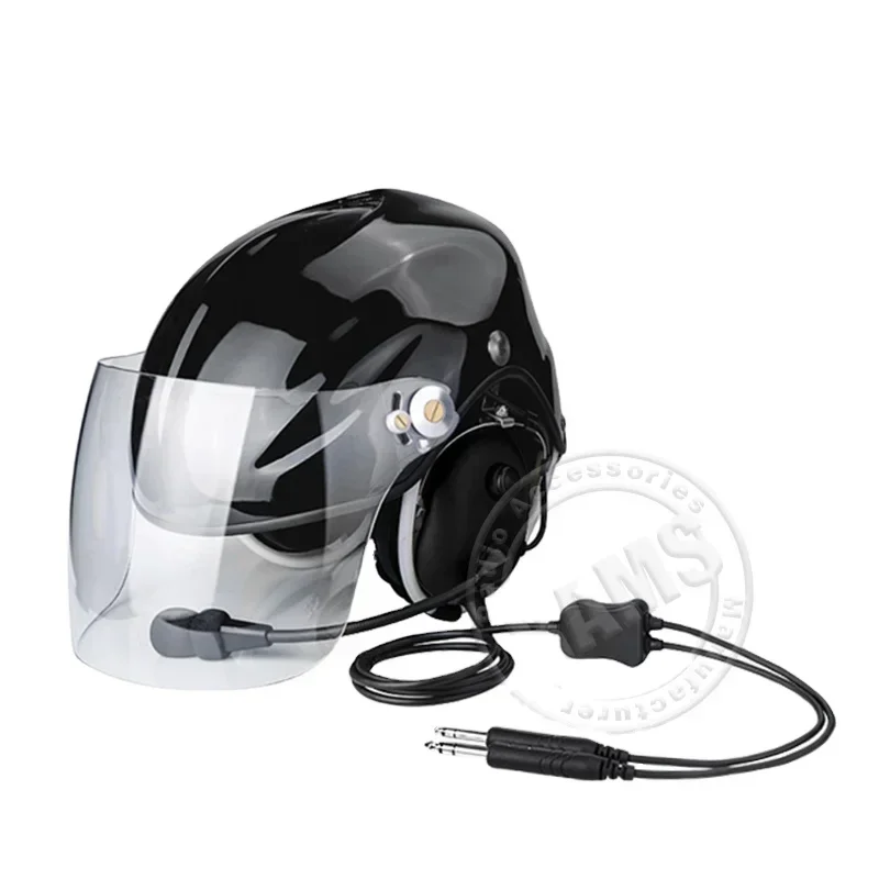 

Skydiving Helmet headset noise canceling headset Hearing Protection Aviation Headset