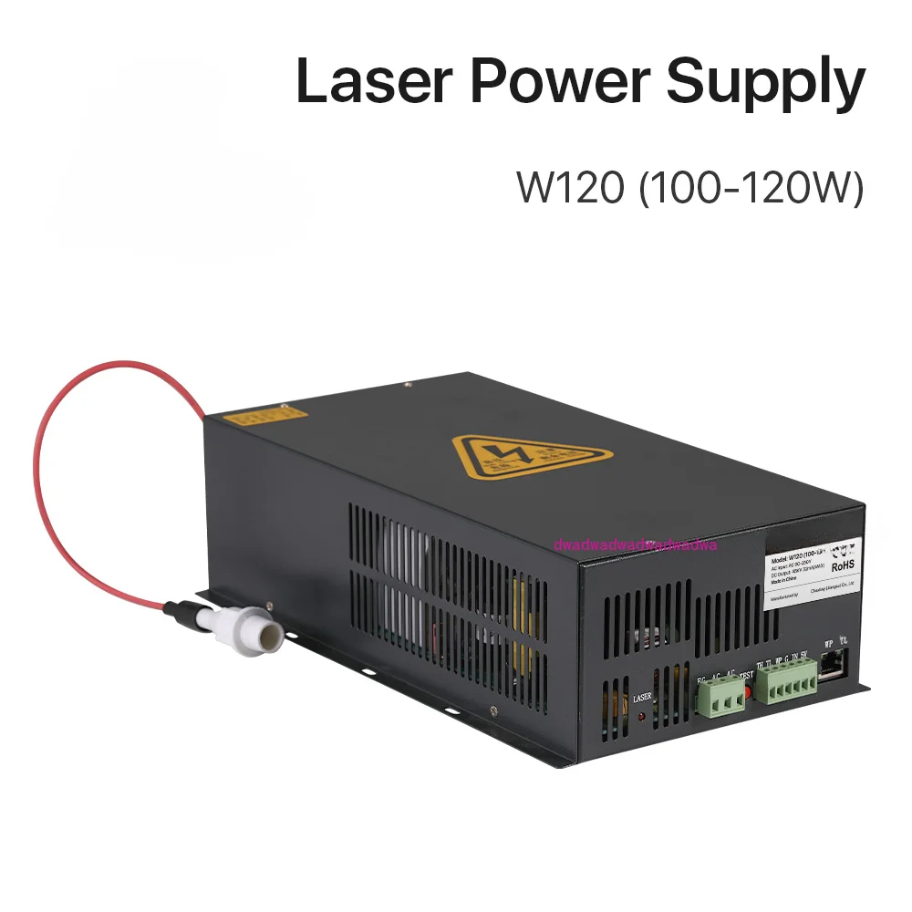 Cloudray 100-120W CO2 Laser Power Supply for CO2 Laser Engraving Cutting Machine W120 T / W Series