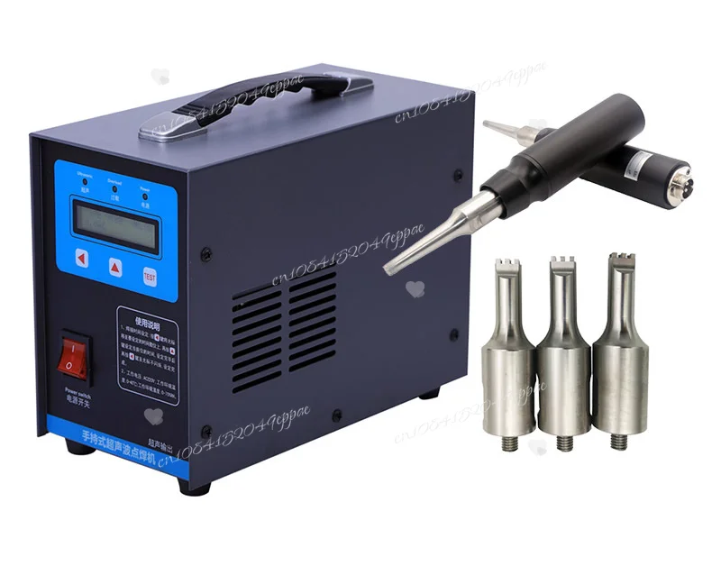 Handheld ultrasonic spot welding machine welding machine with fabric plastic welding automotive interior door panel - view 2