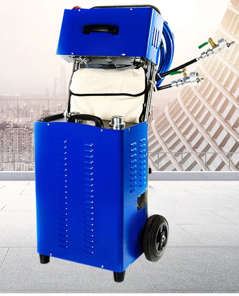 Copper pipe descaling stainless steel heat exchanger central air conditioner pass gun cleaning machine KT-203 air conditioner