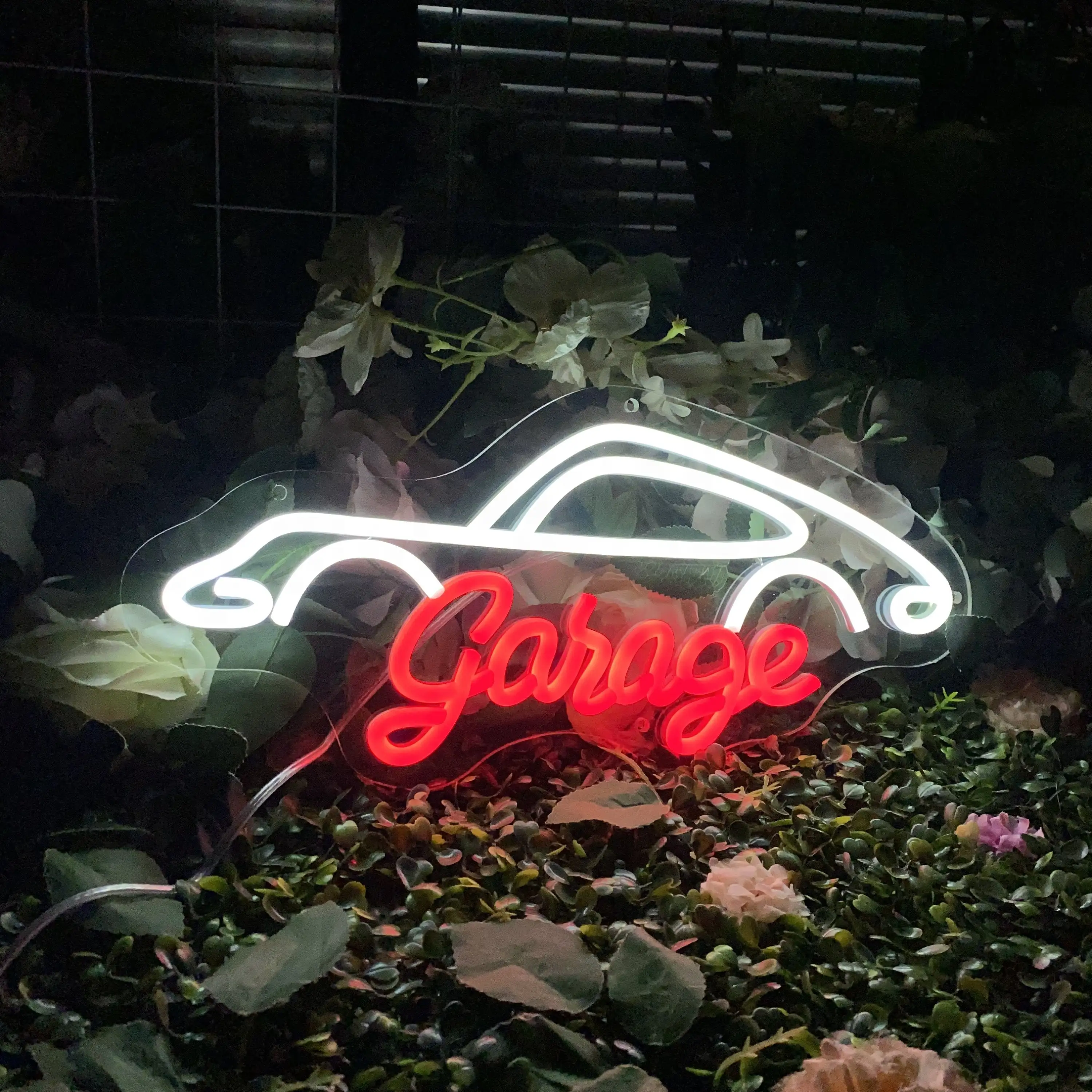 Garage Neon Sign Custom Garage Car Business Shop Open Wall Decor Auto Shop Car Neon Personalized Gift For Boys Teens