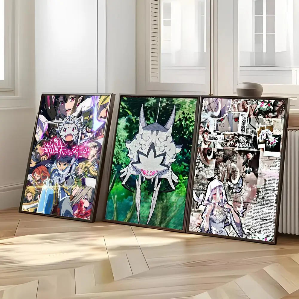 anime fantasy S‑So I'm a Spider So What Poster Distinct Home Decor Concepts Chic Indoor Art Pieces