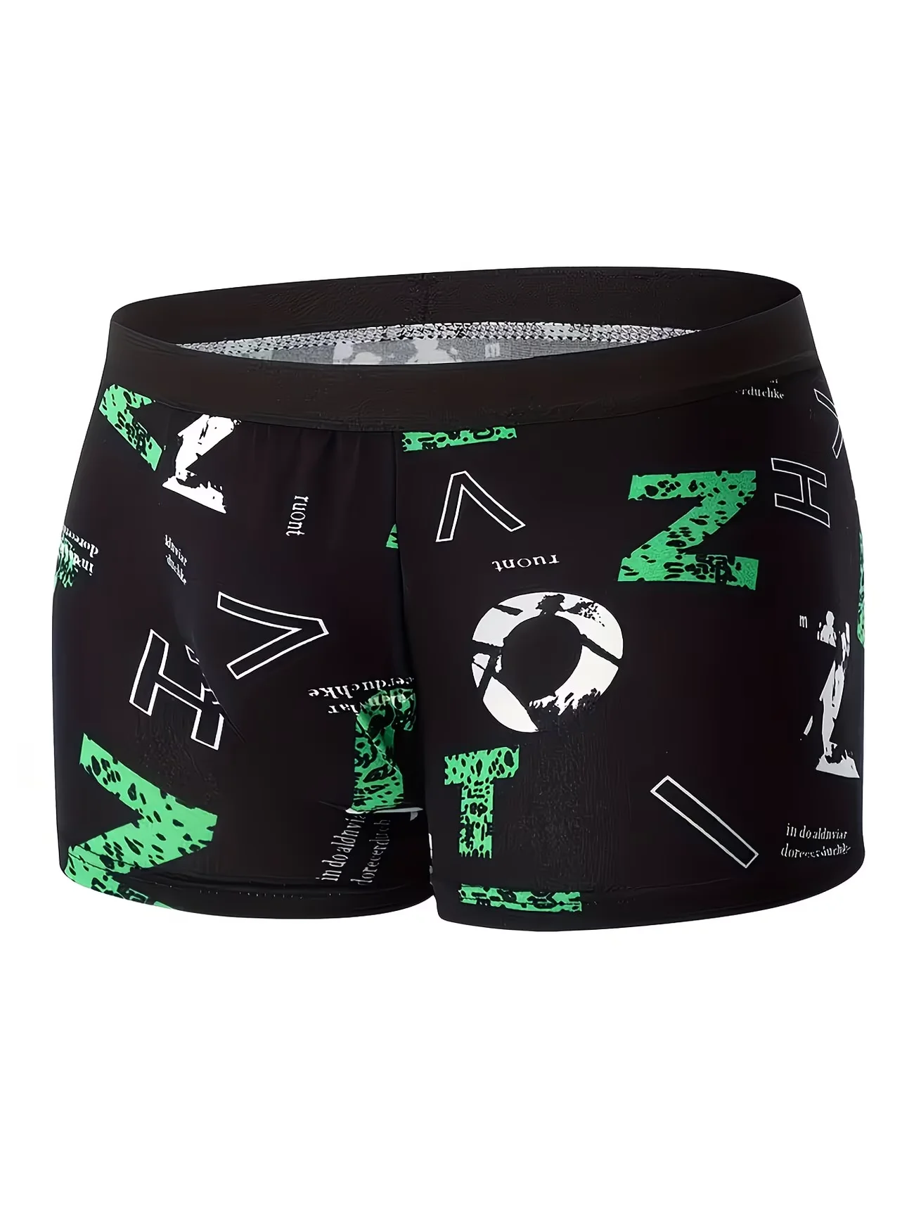 3Pcs Men's Boxer Briefs S-XXXL Polyester Underwear Elastic Waistband Quick-Dry Breathable Lightweight Men Boxer Shorts