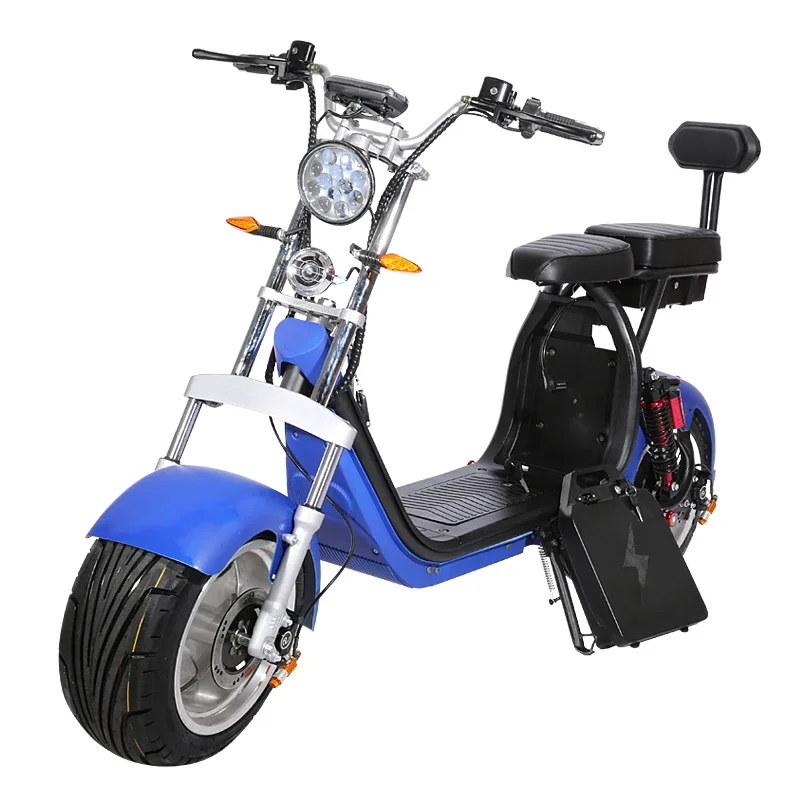 Hot sale high quality fat tire electric motorcycle 3000W durable electric 2 wheels Citycoco adult