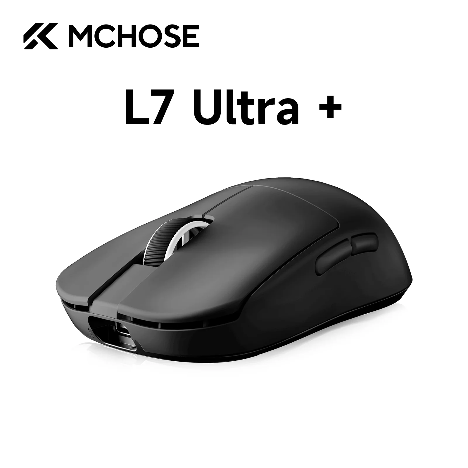 MCHOSE L7 Wireless Gaming Mouse L7 Ultra PAW3395 26K Sensor Dual 8K Polling 39g Ultra-Lightweight2.4GHz RF/BT/Wired Tri-Mode