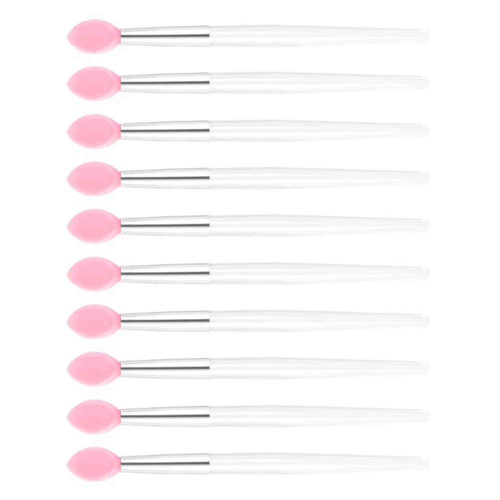 

10Pcs Silicone Lip Brush Applicators Makeup Tools for Precise Easy to Carry Perfect Gift for Women