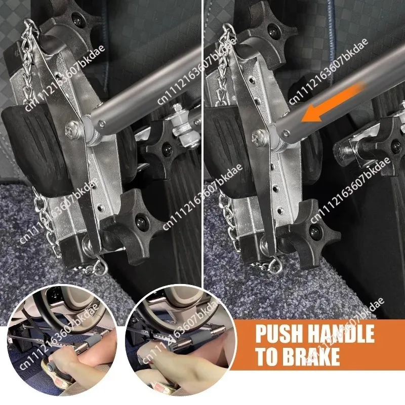 Automotive Manual Devices for Disabled Drivers, Portable Manual Driving Assistance for Disabled Drivers
