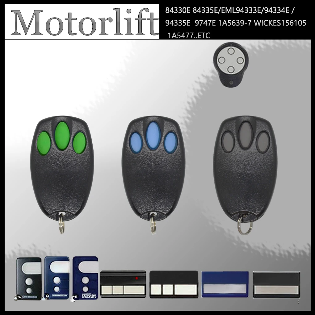 Motorlift Remote Garage control, 433MHZ compatible with Chamberlain 933345E