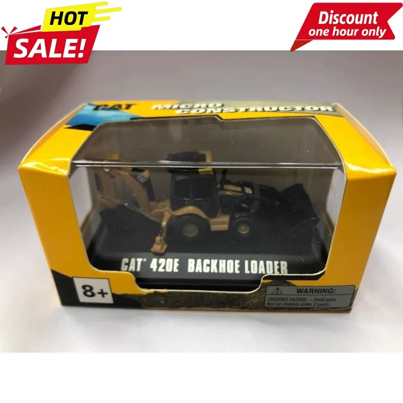 

DM 1:100 for CAT 420E Caterpillar Loader Excavator Both Ends Busy Construction Vehicle Model 85973DB