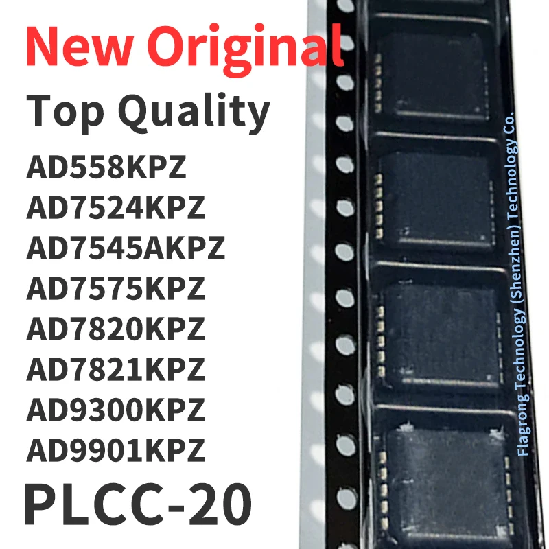 1 Piece AD558KPZ AD7524KPZ AD7545AKPZ AD7575KPZ AD7820KPZ AD7821KPZ AD9300KPZ AD9901KPZ PLCC-20 Chip IC New Original