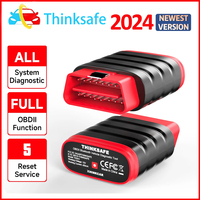 2024 Thinkcar Thinksafe OBD2 Bluetooth Scanner Code Reader Car All System Scan 5 Reset OBD 2 Auto Diagnostic Tools PK Thinkdiag