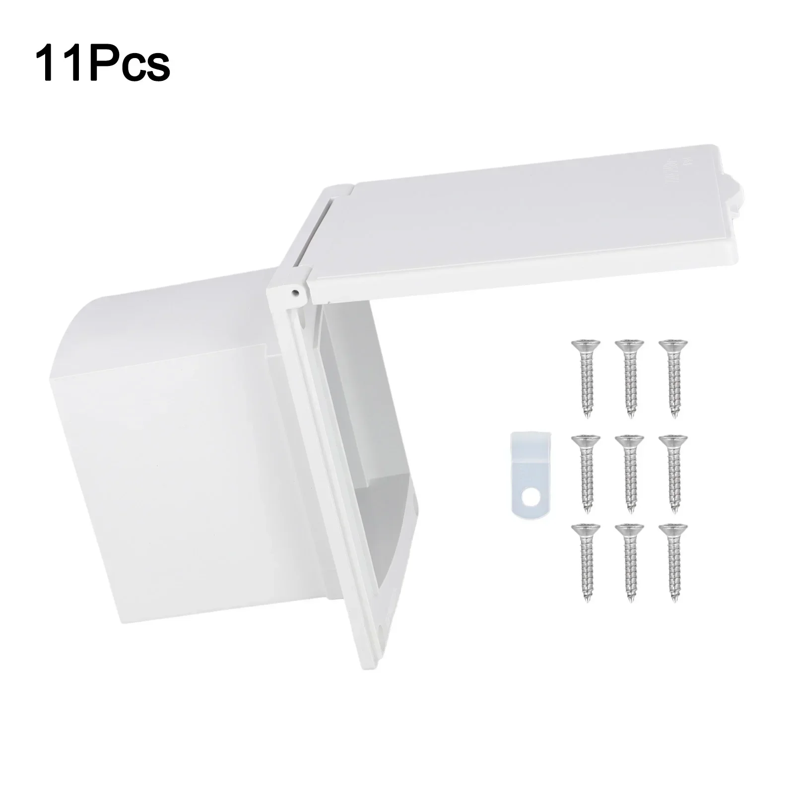 Caravan camper flush mount external mains socket for CEE feed with waterproof cover IP44 16A 230V suitable for motorhomes