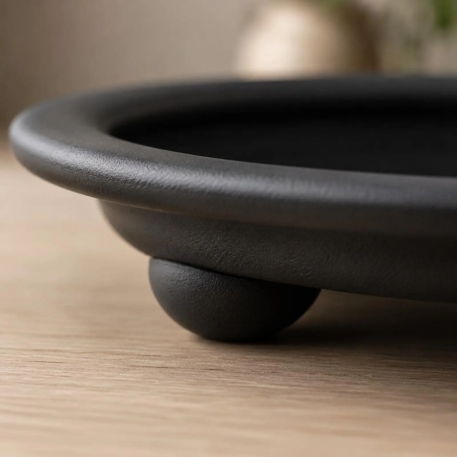 Black Candle Holder Decorative Centerpiece Round Candle Tray Candlestick Easy to Clean Rust-Resistant for Wedding view 5