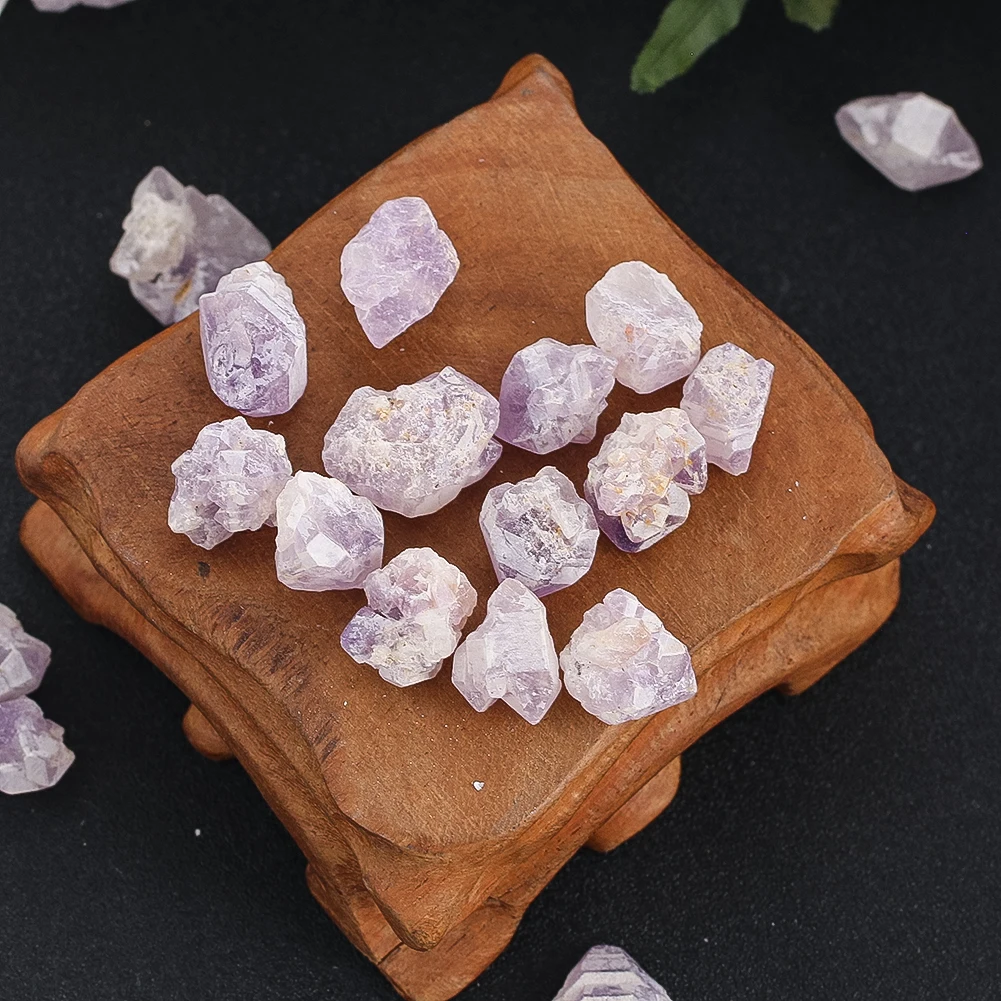 Natural Amethyst Macadam Crystal Minerals Raw Irregular Minerals Without Polished Stone Feng Shui Reiki Healing Home Decor