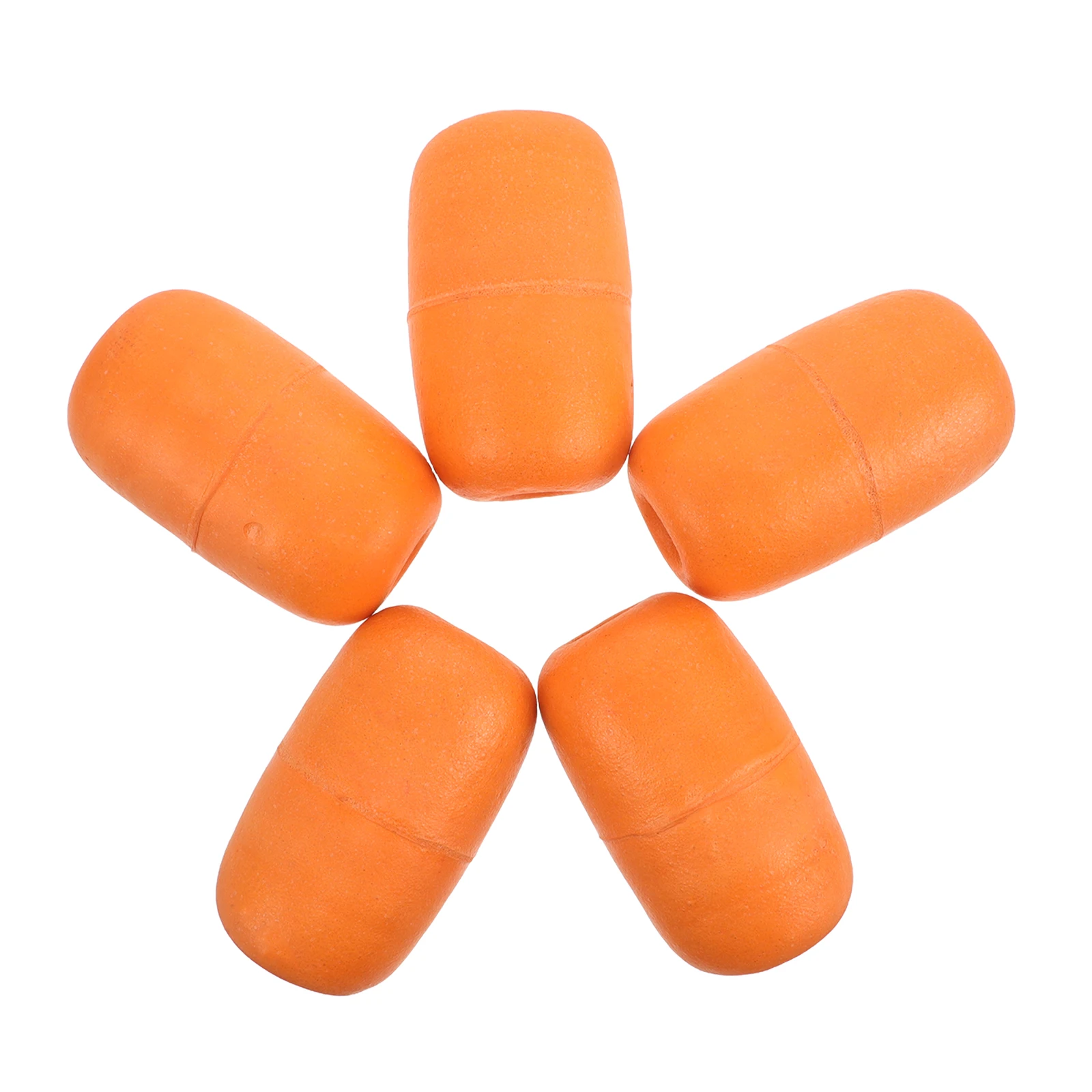 

5 Pcs Buoy Float Pull The Net Fishing Support Floating Gear Pvc Buoys for Floaters