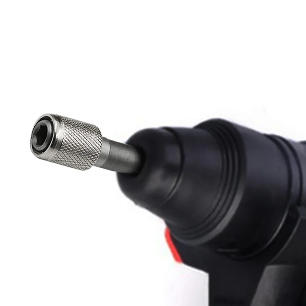 1pc Electric Hammer Convenient SDS Socket Adapter 1/4'' Hex Shank Screwdriver Holder Drill Bits Adapter Converter For Drill Bits
