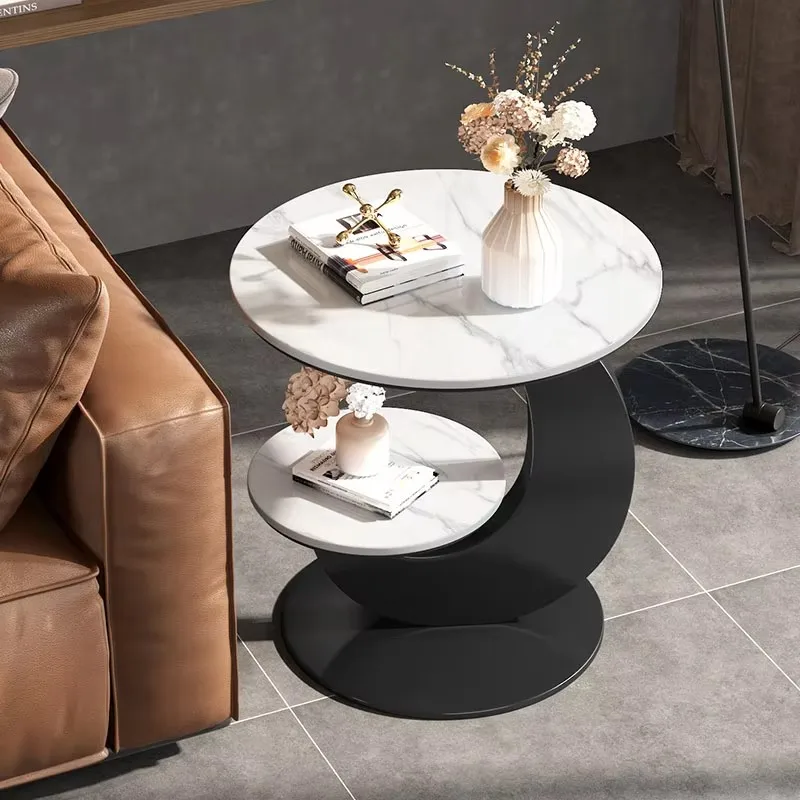 

Aesthetic Round Coffee Design Tables Modern Minimalist Unique Coffee Tables Premium Glam Luxury Couchtisch Unique Furniture