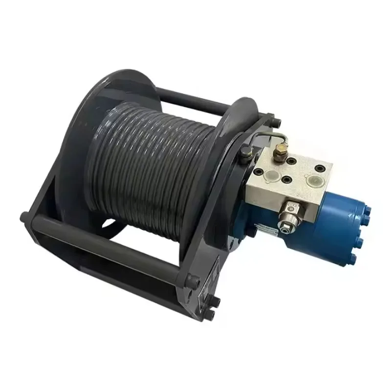 

Easy Install Lifting Equipment Fast Pulling Speed Hydraulic Winch 10 Ton Line Pull Hydraulic Winch