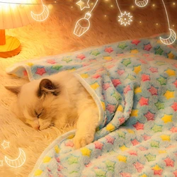 Pet Blanket Soft Fluffy Winter Warm Dog Bed Sheet Cat mat summer Breathable Comfortable cute dog Cat Cover Blanket Pet Supplies