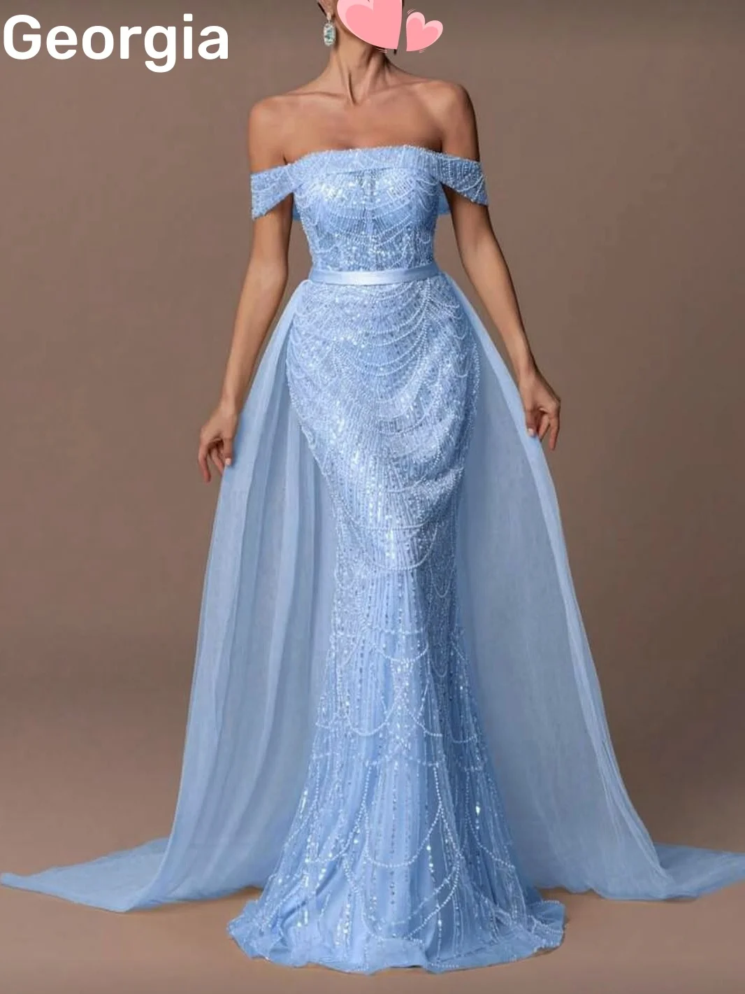 Abiti da ballo a trapezio personalizzati per abiti da sera lunghi fino al pavimento in pizzo con spalle scoperte Abito da cocktail senza maniche con cerniera