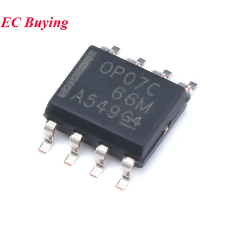 50pcs/1pc OP07CDR SOIC-8 OP07C SOP-8 OP07 SOP8 Operational Amplifiers Op Amp Chip IC New Original