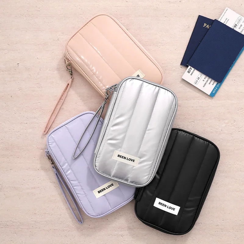 Passport Holder Wallet Large Capacity Multi Slot Document Passport Organizer Case Credit Card Storage Bag Purse