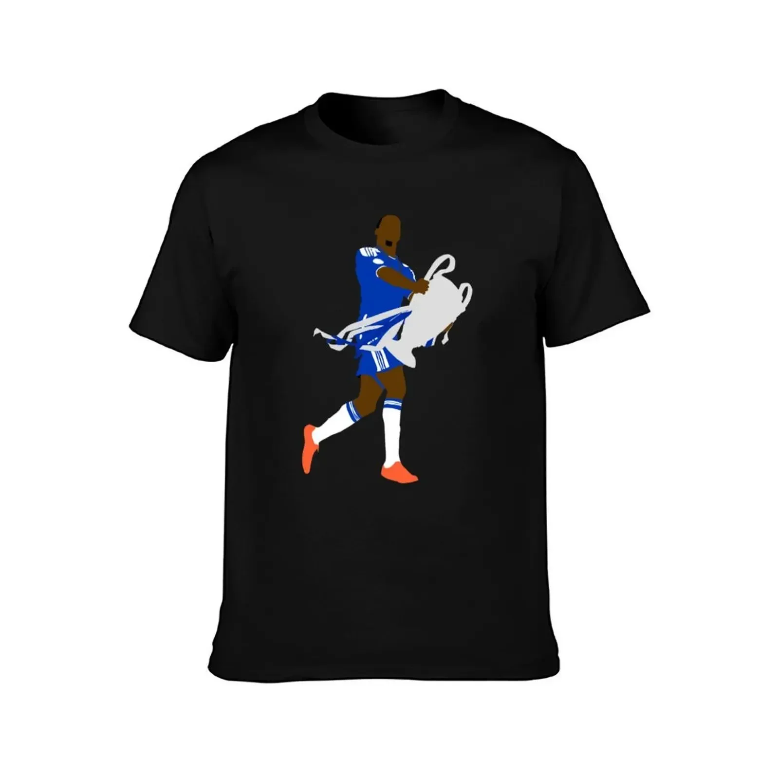 Didier drogba T-Shirt Basic Plain Tee for Spring and Summer