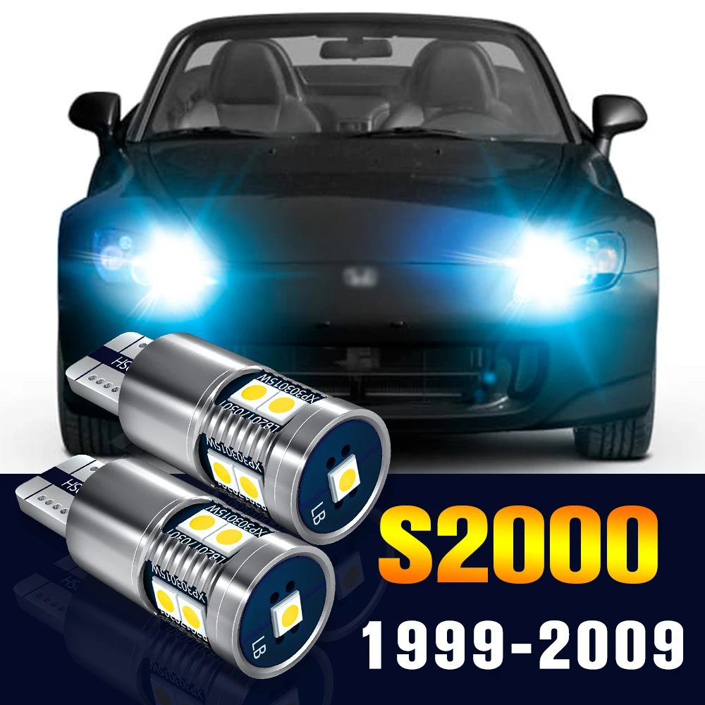 

2pcs LED Clearance Light Bulb Parking Lamp For Honda S2000 1999-2009 2000 2001 2002 2003 2004 2005 2006 2007 2008 Accessories