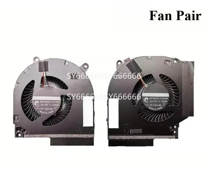 Laptop Cooling Fan 5V For HP VICTUS 9 10 16-R WD 16-AE TPN-C169 TPN-C170 RTX3050 Version Notebook