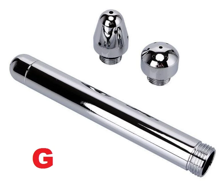 الشرج نظيفة فلوش الشرج دش رئيس المهبل كس غسل بعقب المكونات حقنة شرجية الدوش فوهة لعبة الجنس للرجال النساء مثلي الجنس المنتج