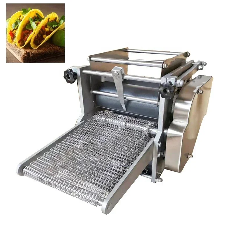 Full Automatic industrial flour corn mexican tortilla machine taco roti maker press bread grain product tortilla making machines