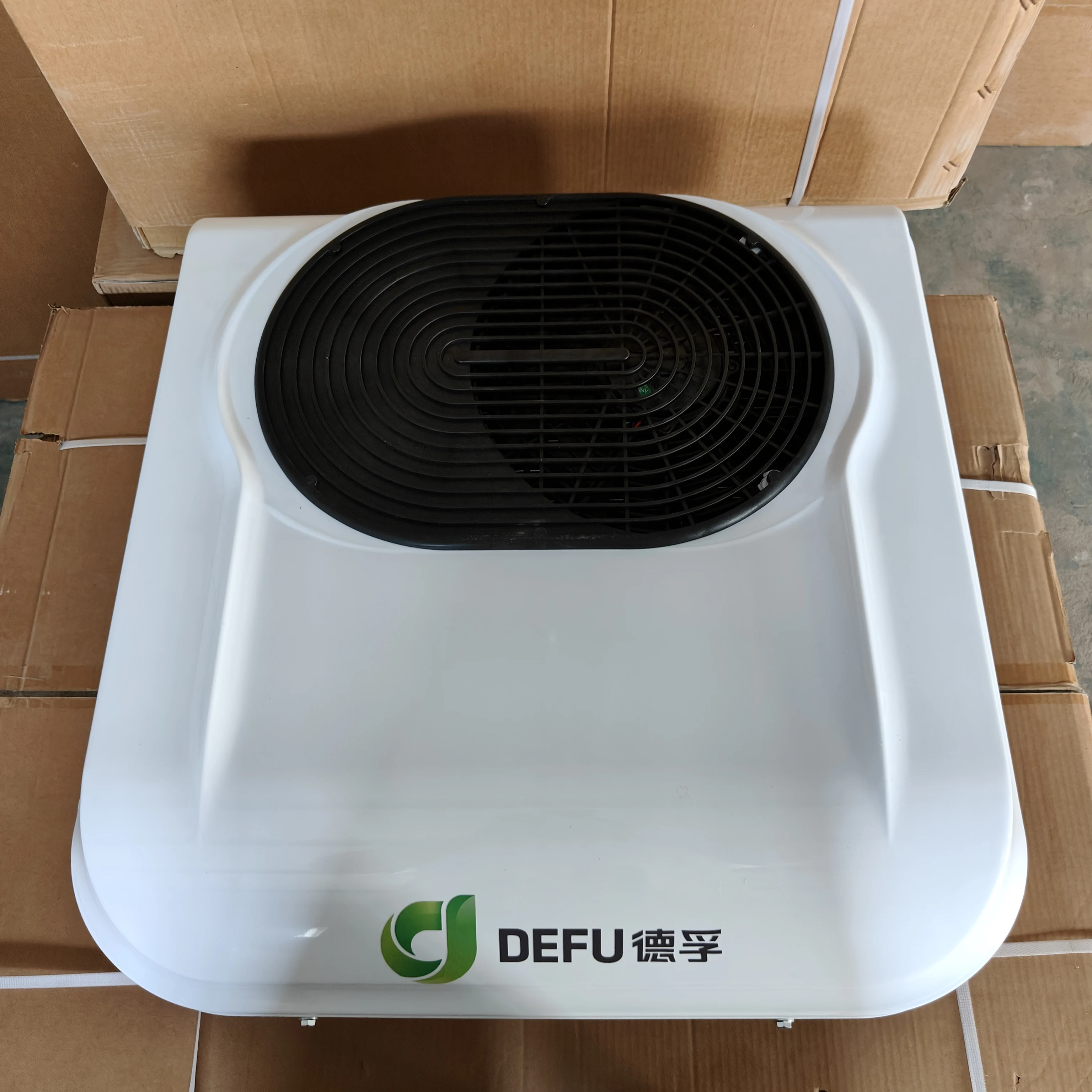 شاحنة على السطح التيار المتناوب مبرد الهواء مركبة 24 فولت ملحقات الشاحنة الكهربائية تكييف الهواء 12 فولت لشاحنة RV للسيارة #1