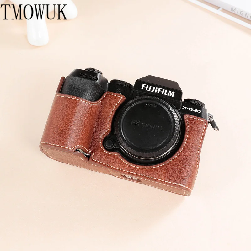 For Fujifilm XT30 Camera Cover Leather Case XT5 XS10 X100V XS20 Base Camera Cover Protective Bag