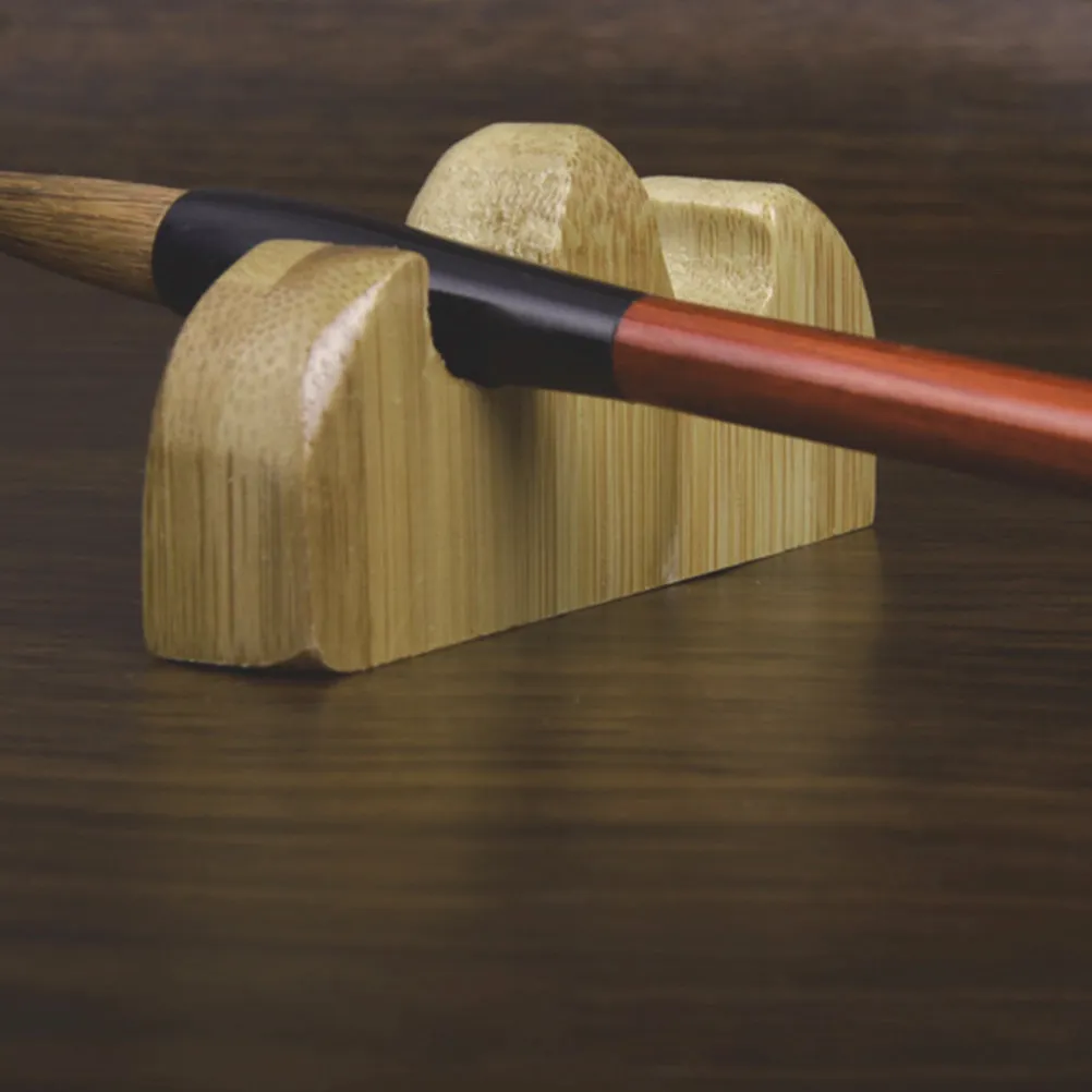 

Набор из 3 подставок для кистей и ручек для каллиграфии, цвет кофе