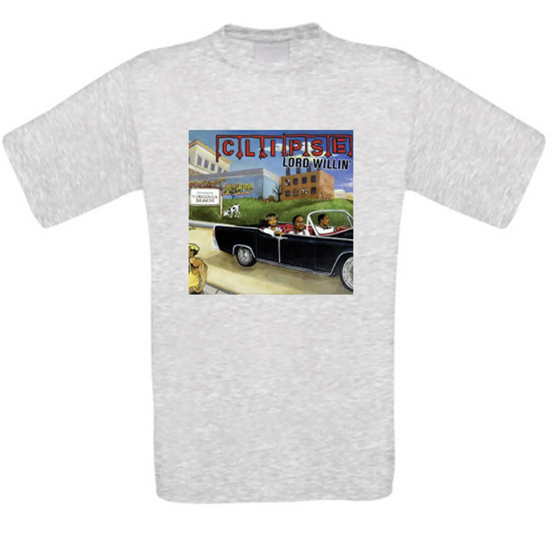 

Clips Lord Willin Pusha T Rap Hip Hop T-Shirt