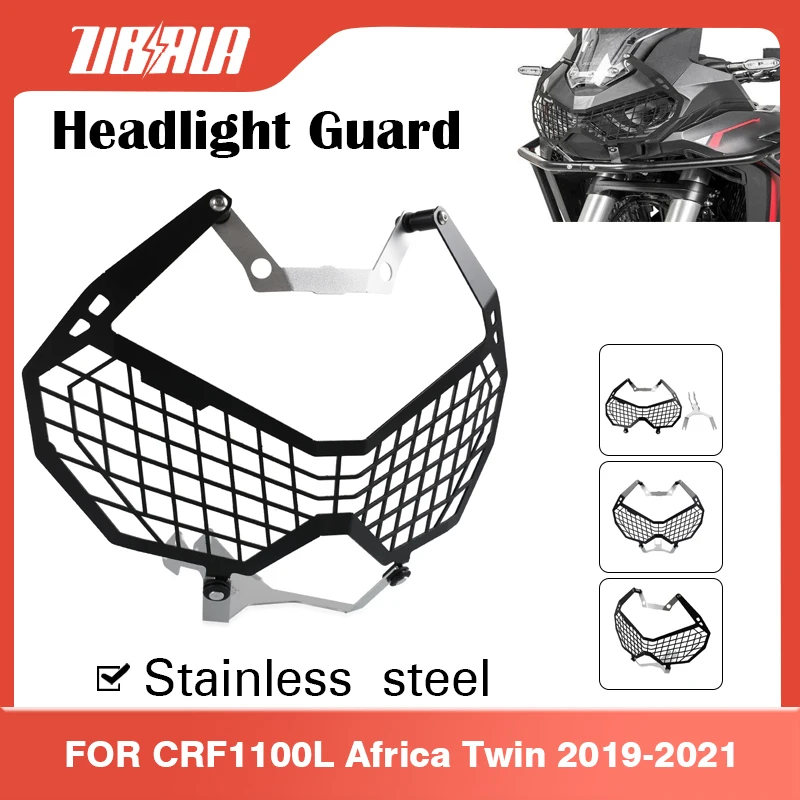 FOR HONDA CRF1100L AFRICA TWIN STD 2019 2020 2021 Motorcycle Headlight Guard Protector Cover Part Grill Accessories CRF 1100L