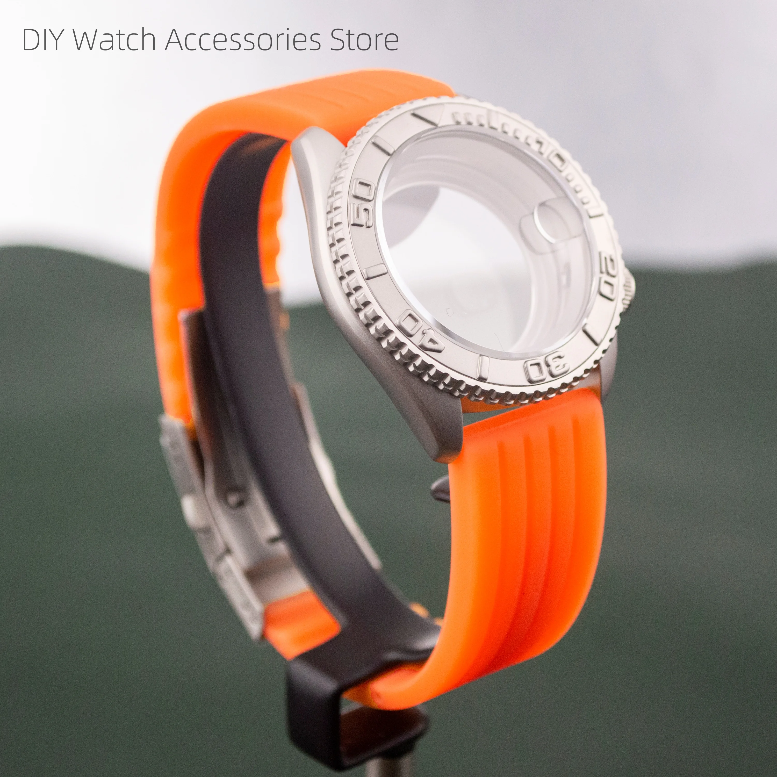 

Stainless Steel Watch Case 42mm Case 3.8 O'clock Case for NH35 NH36 007 Watch Case Sapphire Crystal 10ATM Waterproof Case