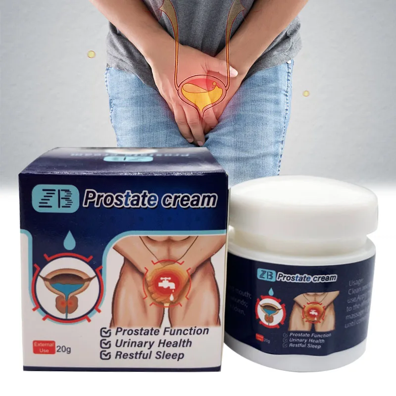 ZB Prostate Cream Prostatitis Ointment Male Physical Health Frequent Urination Cold Compress Gel Anti-inflammatory Drugs