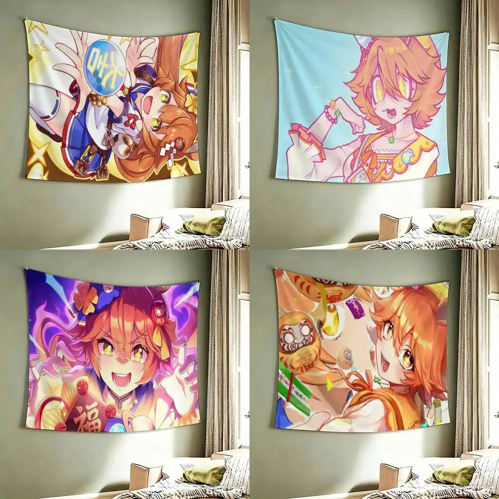

matikanefukukitaru Umamusume Pretty Derby UMA flag Best Price Decoration Outdoor Picnic Party Art Hanging Party